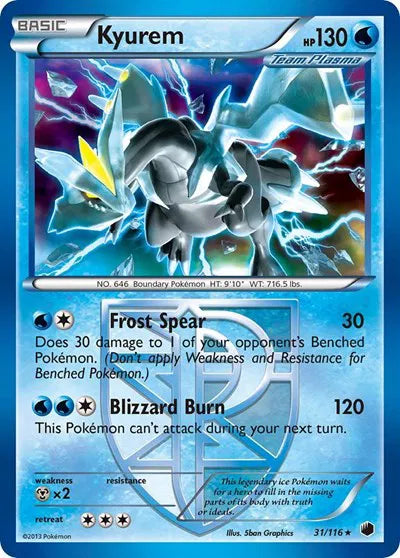 Kyurem - 031/116 - Deck Exclusives