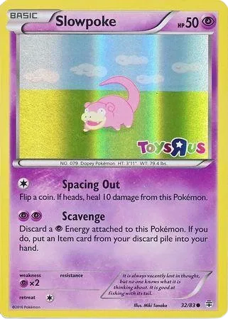 Slowpoke - 32/83 - Toys R Us - Miscellaneous