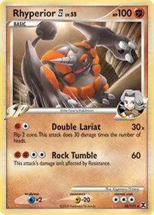 Rhyperior E4 - 032/111 - DPPt Rising Rivals - Deck Exclusives