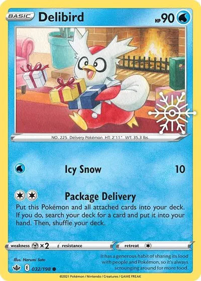 Delibird - 032/198 - Holiday Calendar - Miscellaneous
