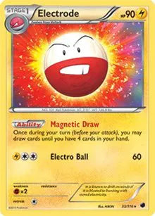 Electrode - 033/116 - BW Plasma Freeze - Deck Exclusives