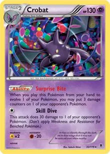 Crobat - 33/119 - Cosmos Holo - Miscellaneous