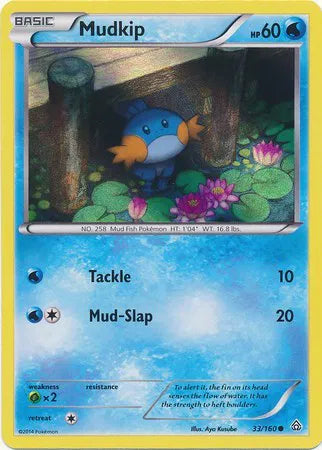 Mudkip - 33/160 - Sheen Holo - Miscellaneous