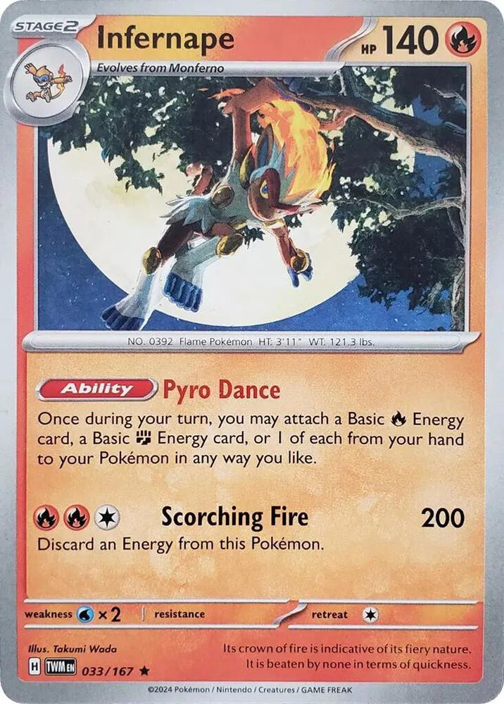 Infernape - 033/167 - Deck Exclusives