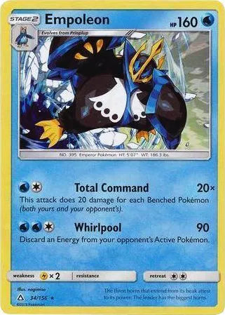 Empoleon - 034/156 - Cracked Ice Holo - Deck Exclusives
