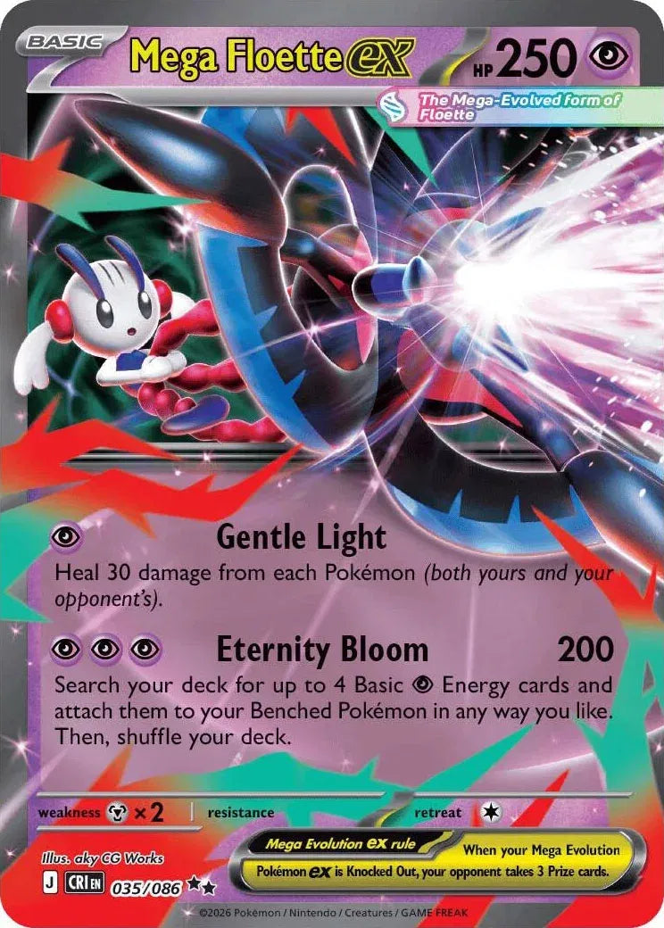 Mega Floette ex - 035/086 - Chaos Rising