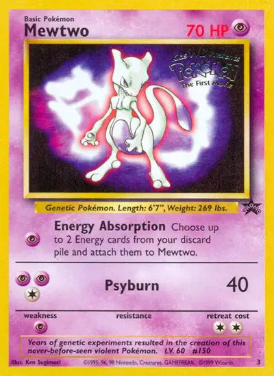 Mewtwo - 3 - WoTC Promo