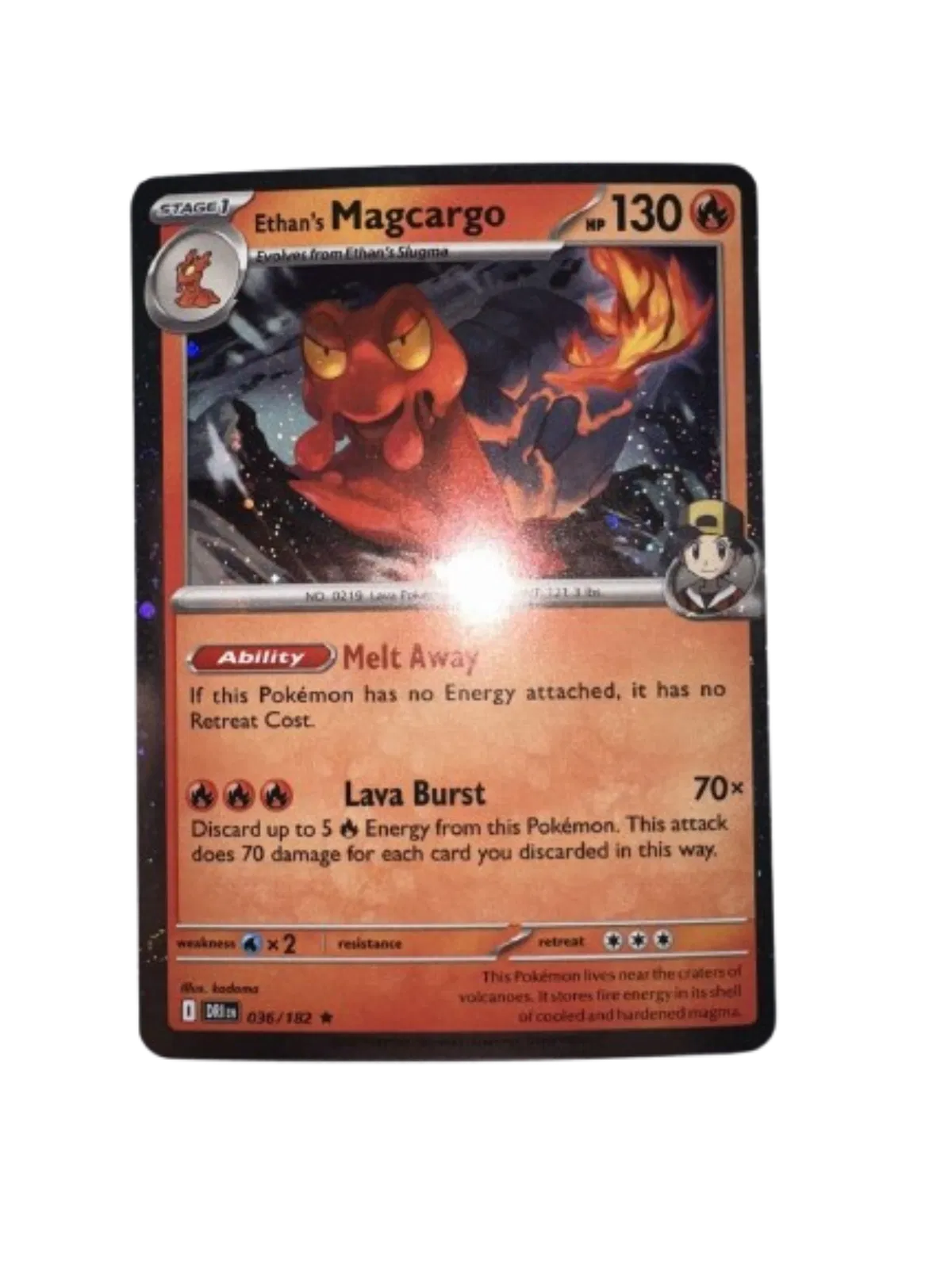 Ethan's Magcargo - 036/182 - Cosmo Holo - Miscellaneous