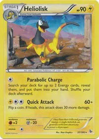 Heliolisk - 037/106 - XY Flashfire - Deck Exclusives