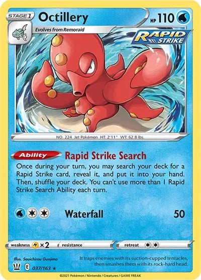 Octillery - 037/163 - Deck Exclusives
