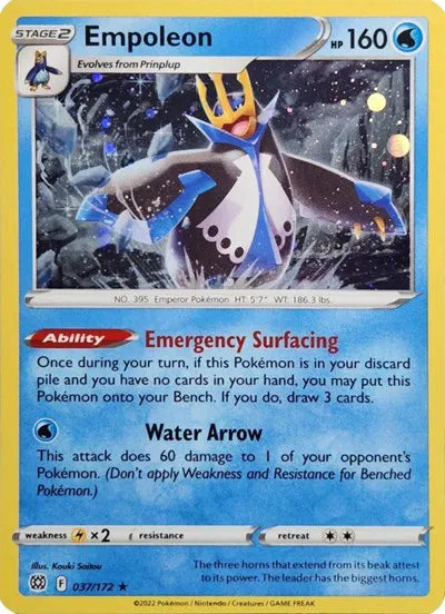 Empoleon - 037/172 - Cosmos Holo - Miscellaneous