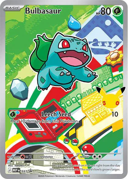 Bulbasaur - 037 - Mega Evolution Promo