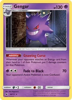 Gengar - 038/111 - Prerelease Kit Exclusive - Deck Exclusives