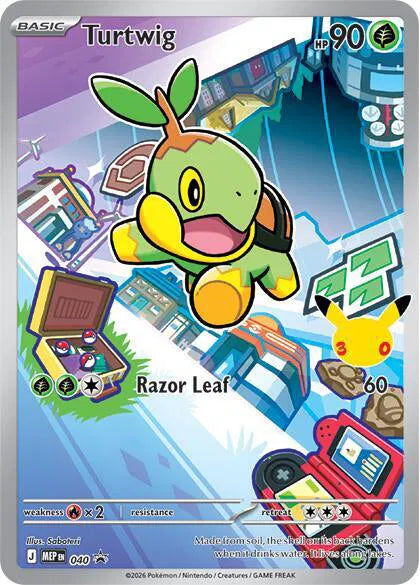 Turtwig - 040 - Mega Evolution Promo