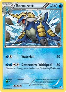 Samurott - 041/149 - BW Boundaries Crossed - Deck Exclusives