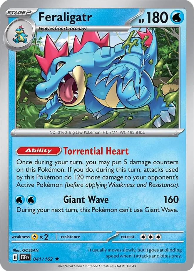 Feraligatr - 041/162 - Deck Exclusives
