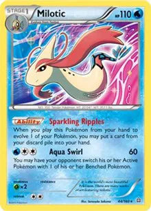 Milotic - 044/160 - XY Primal Clash - Deck Exclusives