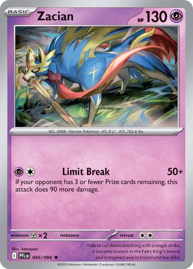 Zacian - 045/094 - Deck Exclusives