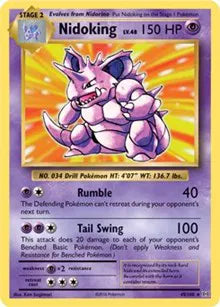 Nidoking - 045/108 - XY Evolutions - Deck Exclusives