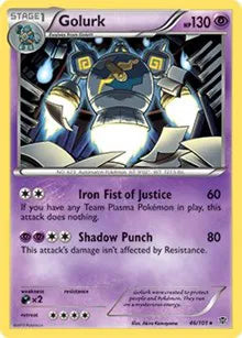 Golurk - 046/101 - BW Plasma Blast - Deck Exclusives