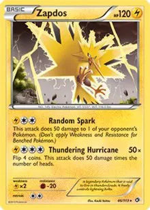 Zapdos - 046/113 - BW Legendary Treasures - Deck Exclusives