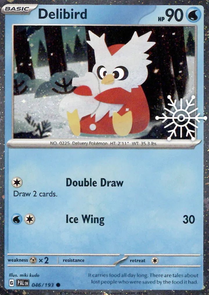 Delibird - 046/193 - Holiday Calendar - Miscellaneous Cards & Products