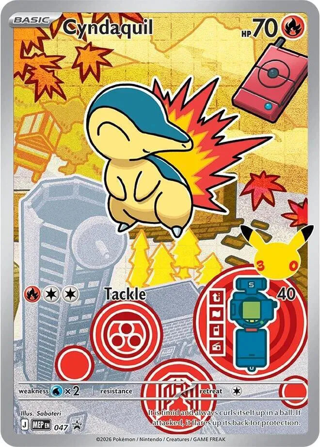 Cyndaquil - 047 - Mega Evolution Promo