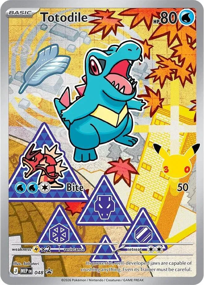 Totodile - 048 - Mega Evolution Promo