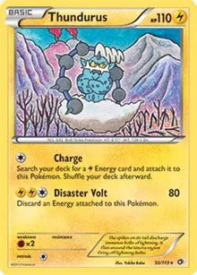 Thundurus - 050/113 - BW Legendary Treasures - Deck Exclusives