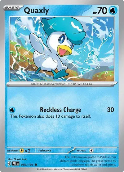 Quaxly - 050/193 - Summer 2023 Collector Chest - Deck Exclusives