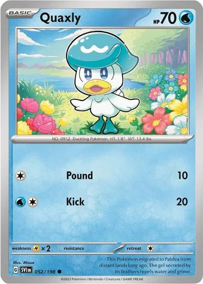 Quaxly - 052/198 - Mirage Holo - Miscellaneous Cards & Products
