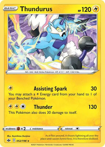 Thundurus - 052/198 - Deck Exclusives