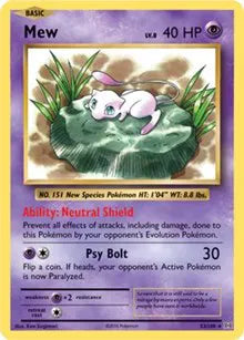 Mew - 053/108 - XY Evolutions - Deck Exclusives