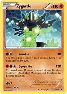 Zygarde - 053/124 - XY Fates Collide - Deck Exclusives