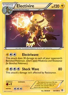 Electivire - 054/149 - BW Boundaries Crossed - Deck Exclusives