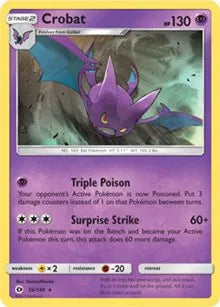 Crobat - 056/149 - Prerelease Kit Exclusive - Deck Exclusives