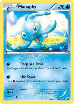 Manaphy - 056/160 - Battle Arena Deck Exclusive - Deck Exclusives