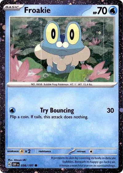 Froakie - 056/197 - Cosmos Holo - Miscellaneous Cards & Products