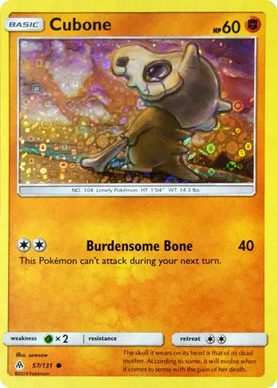 Cubone - 57/131 - General Mills Promo - Miscellaneous Cards & Products