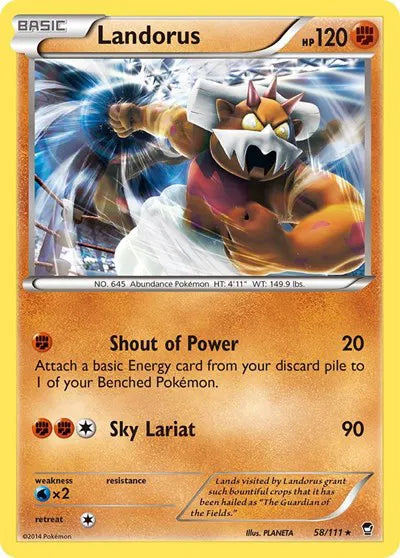 Landorus - 058/111 - Deck Exclusives