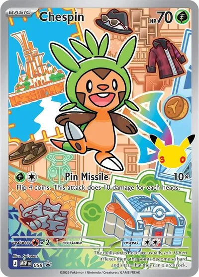 Chespin - 058 - Mega Evolution Promos