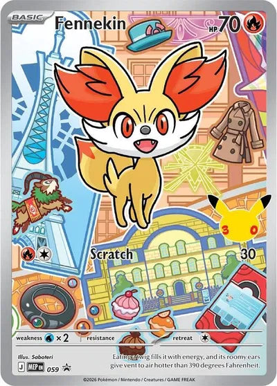 Fennekin - 059 - Mega Evolution Promos