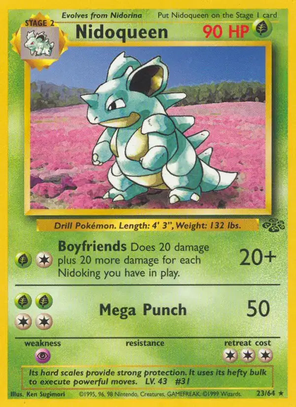 Nidoqueen - 23/64 - Jungle