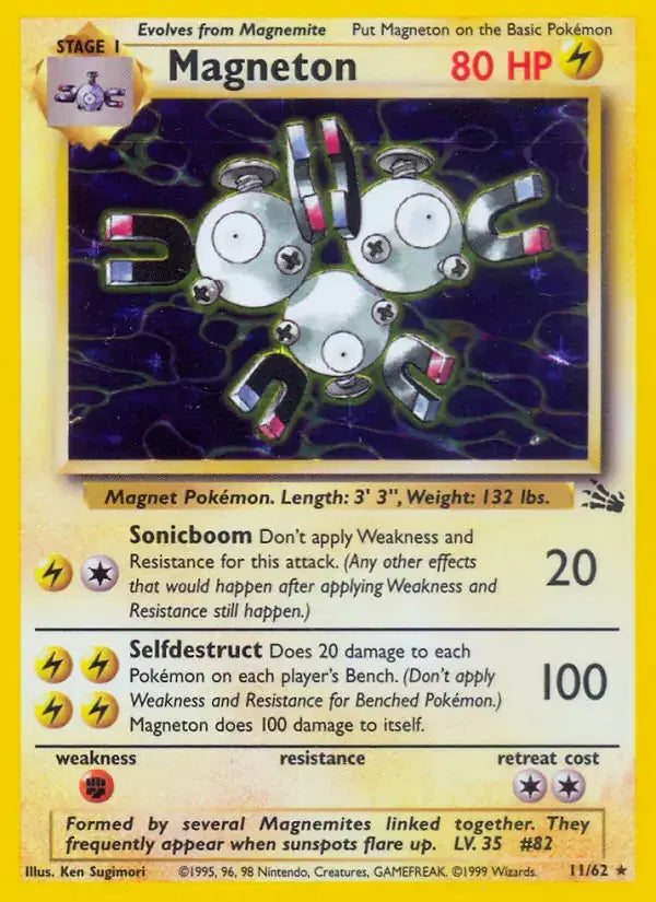 Magneton - 11/62 - Fossil