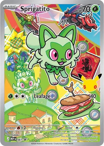 Sprigatito - 061 - Mega Evolution Promos