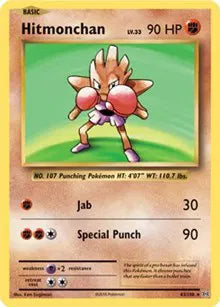 Hitmonchan - 062/108 - XY Evolutions - Deck Exclusives