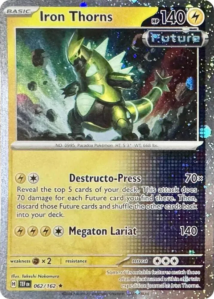 Iron Thorns - 062/162 - Cosmos Holo - Miscellaneous Cards & Products