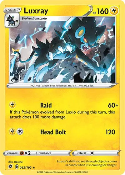 Luxray - 062/192 - Deck Exclusives