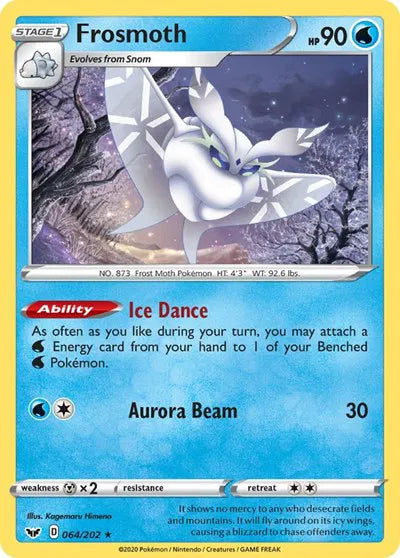 Frosmoth - 064/202 - Non Holo - Deck Exclusives