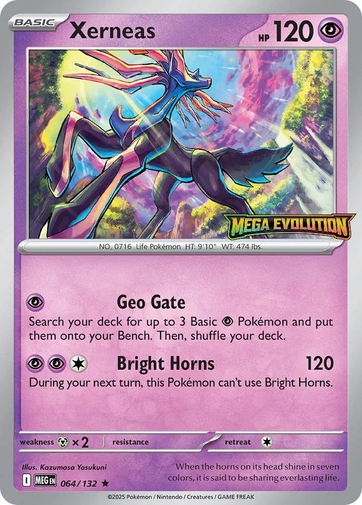 Xerneas - 064/132 - Mega Evolution Promo
